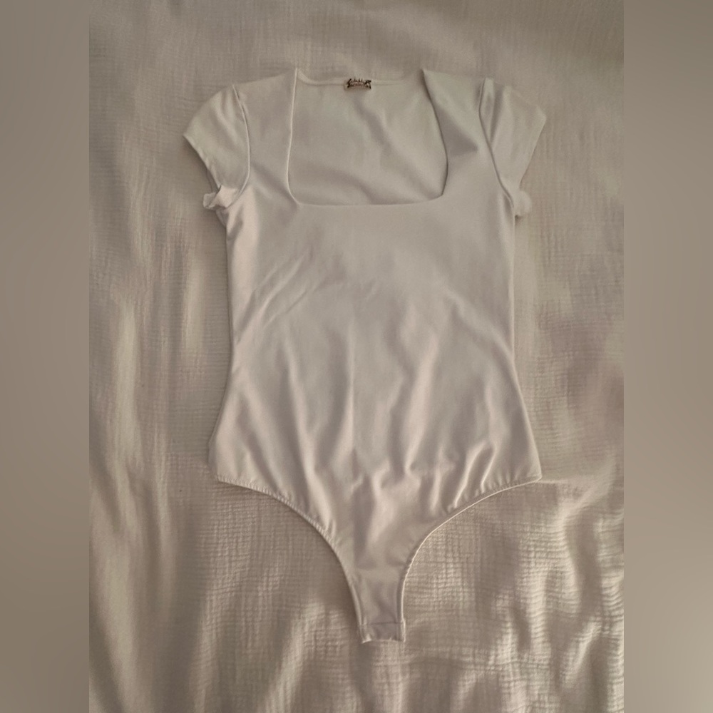 White FP bodysuit